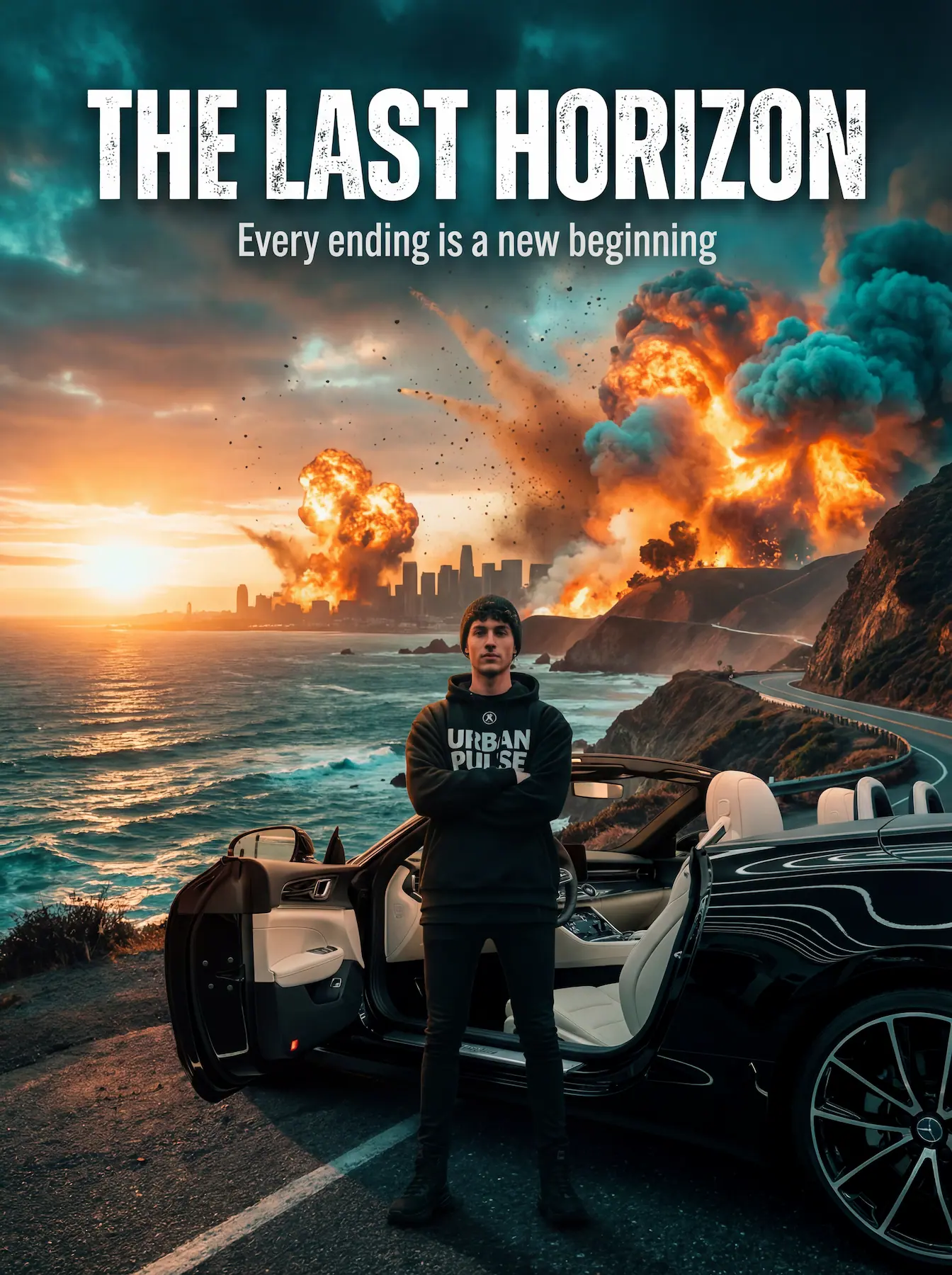 AI generated movie poster result